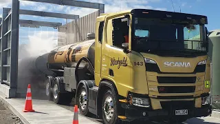 Milk Tanker Truck Wash System