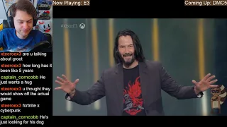 [Live Reaction] [Cyberpunk 2077 Release Date and Keanu Reeves] Microsoft E3 2019