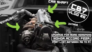 F22A Plug & Play Horsepower Gains //Part Upgrade - list  [Honda Accord]
