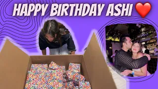 ASHI'S BIRTHDAY SURPRISE!😍❤️ |Rishabh Chawla