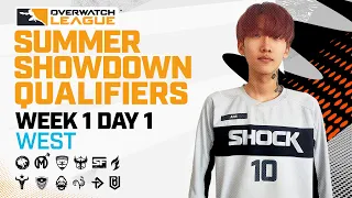 Overwatch League 2021 Season | Summer Showdown Qualifiers | Week 1 Day 1 — West