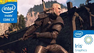 The Witcher 3 Intel IRIS 540(Low End Pc Config) 8GB RAM Next-gen 4.0 Update Patch