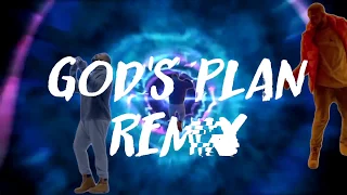 Drake - God's Plan (Hakuzu Remix) Visual Lyric Video