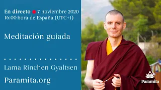 🔶 Meditación guiada ║ Lama Rinchen Gyaltsen