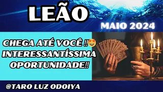 LEÃO-MAIO🪷VOCÊ VAI PULAR DE ALEGRIA‼️ISSO VAI MUDAR SUA VIDA RAPIDAMENTE!‼️SE PREPARA