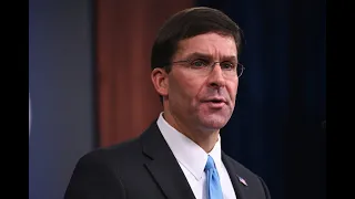 WATCH LIVE: Defense Secretary Mark Esper holds news conferencee