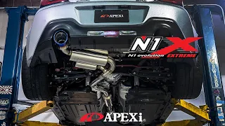 N1 Evo Extreme Muffler (Single-Exit) for 2022+ Toyota GR86 / Subaru BRZ
