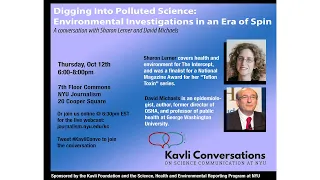 Digging Into Polluted Science | Kavli Conversation - Oct 12, 2017