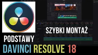 ŁATWY I SZYBKI montaż filmu w darmowym programie DaVinci Resolve - PRZYKŁAD