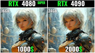 Rtx 4080 Super Vs Rtx 4090 - test in 20 games 1080p -2k -4k