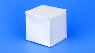 How to make a Paper 3D Cube with a4 paper // New Way