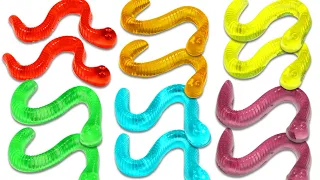 How to Make Rainbow Gummy Worms with Oreo Dirt | Fun & Easy DIY Jello Desserts!