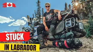 Stuck in Labrador! Solo ride through the remoteness of Canada- EP. 183