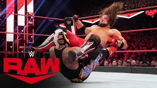 Rey Mysterio dethrones U.S. Champion AJ Styles: Raw, Nov. 25, 2019