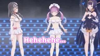 Aqua messed up her lines after the introduction and laughed awkwardly 【Hololive/ENG Sub】