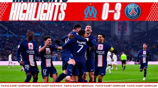 HIGHLIGHTS | MARSEILLE 0-3 PSG I MBAPPÉ & MESSI ⚽️