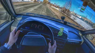 ЗА РУЛЕМ / LADA 2113 SAMARA [1.6 81л.с] 🇷🇺 / POV TEST DRIVE / ТЕСТ ДРАЙВ ОТ ПЕРВОГО ЛИЦА