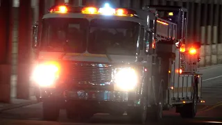 Philadelphia Fire Department Ladder 16 Responding