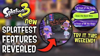 New Splatfest Features & Updates Revealed - Splatoon 3