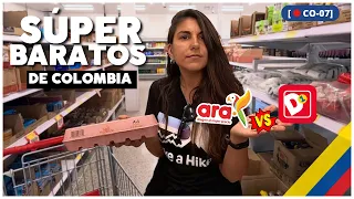 🤑PRECIOS en los supermercados MÁS BARATOS de COLOMBIA🛒 [💰¿cómo AHORRAR viajando?]