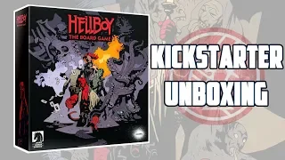 Hellboy: The Board Game - Kickstarter Unboxing