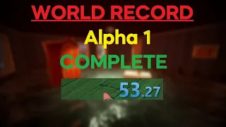 Hello Neighbor Alpha 1 Speedrun WORLD RECORD