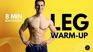 LEGS + HIPS WARM UP Routine Follow Along  (Warm Up Before Leg Day)