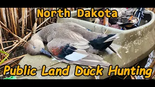 DIY North Dakota Public Land Duck Hunting Mixed Bag For Day One!