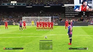 PES 2019 DEMO PS4 GAMEPLAY - BARCELONA VS LIVERPOOL