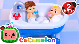 Bath Song | CoComelon Toy Play Learning | Nursery Rhymes for Babies