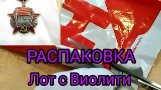 Распаковка лота Орден Октябрьской революции с Виолити