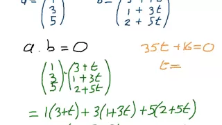 How to find the shortest distance from a point to a line - Vectors in 3D