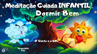 Meditação Guiada Infantil para criança DORMIR BEM..(relaxamento infantil)