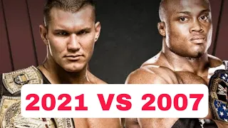 Randy Orton VS Bobby Lashley 2021 VS 2007 | RKO |