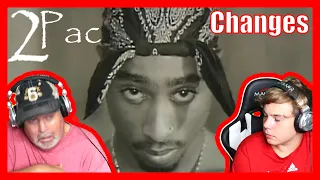 DAD COULDN'T QUIT CRYING! 🎵 2Pac - Changes (ft. Talent) 🎵 Reaction