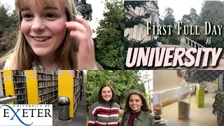 My First Full Day at University!