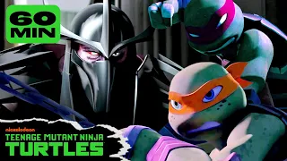 64 MINUTES of Every Shredder Battle with the Ninja Turtles! 🥷 | TMNT