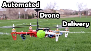 How to make Automated Delivery Drone - [w/ Pixhawk, Geo-fencing, RTL, Automated Package Delivery]