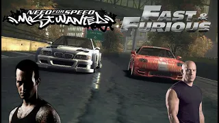 Dominic Toretto vs Razor | Razor's BMW M3 GTR VS Dom's Mazda RX-7 | NFS Most Wanted | 1080p