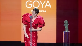 Blanca Portillo gana el Goya 2022 a Mejor Actriz Protagonista