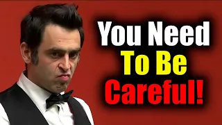 Sometimes Intrusive Opponents Create Difficulties for Ronnie O'Sullivan!