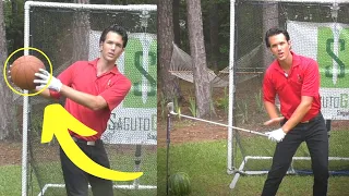 THE BEST GOLF DOWNSWING DRILL I've Ever Seen!  (Learn the ENTIRE DOWNSWING in ONE DRILL!)