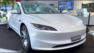 2024 Tesla Model 3 Highland Pearl White