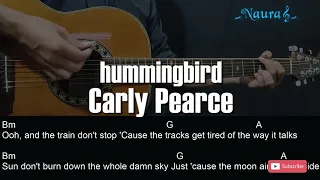 Carly Pearce - hummingbird Guitar Chords Lyrics