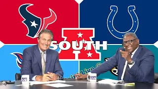 AFC South Predictions - Titans, Colts, Texans and Jaguars with Vince Ferragamo and Jackie Slater