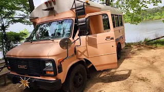 My Tiny Home On Wheels|| Alone on a Lake||Paddle Boarding into the Sunset