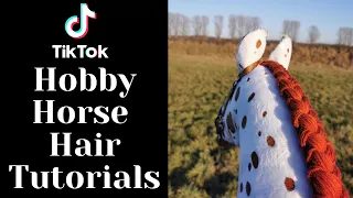 Hair styles for a Hobby Horse | TikTok Hobby Horse Tutorials