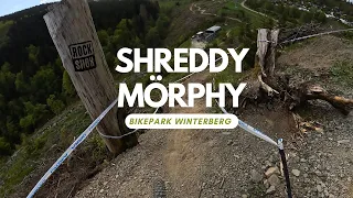 Neue Strecke SHREDDY MÖRPHY Rot NEW Bikepark Winterberg 2023 full run RAW