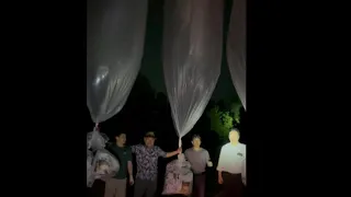 South Korean activists send propaganda balloons north | AFP