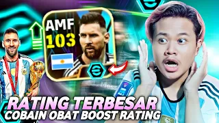 NGERI!! GUA BELI PACK MESSI 103 BONUS OBAT BOOST PERTAMA KALI PAKAI BOOST DI EFOOTBALL 2024 MOBILE